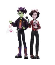NIB Monster High Spelldon Cauldronello Kieran Valentine 2-Pack 11in