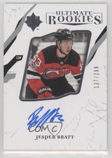 2017-18 Ultimate Collection Rookies 137/299 Jesper Bratt #87 Auto 04f2