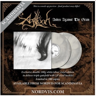 Agalloch - Ashes Against The Grain 2xLP Nordvis Exclusive Trifold Gatefold OOP