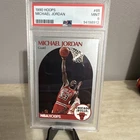1990-91 NBA Hoops Michael Jordan #65 Chicago Bulls PSA 9 Basketball Card 🔥