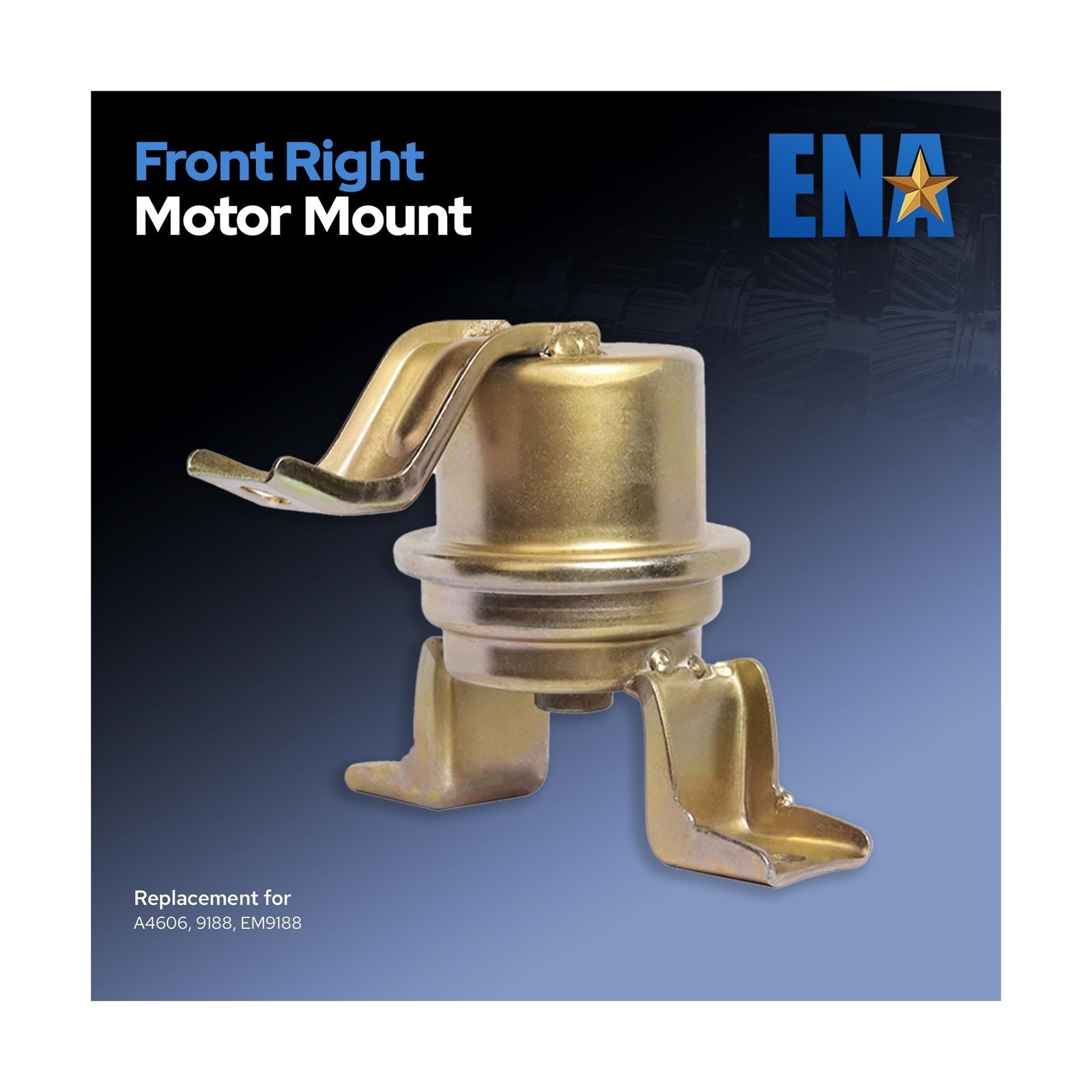 ENA Engine Motor and Transmission Mount Set of 4 Compatible with Mitsubishi L...