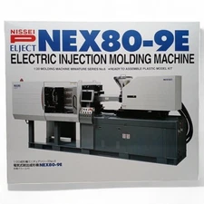 Nissei Plastic Industry Co., Ltd. Model 1/20Nex80-9E Electric Injection Molding