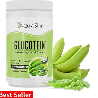 Prebiotic Resistant Starch Supplement with Green Banana Flour Organic & Pea S...