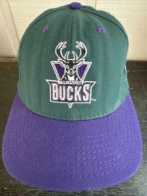 NBA Milwaukee Bucks Ray Allen Vintage Retro Men's Medium Size 7 1/4 Starter Cap
