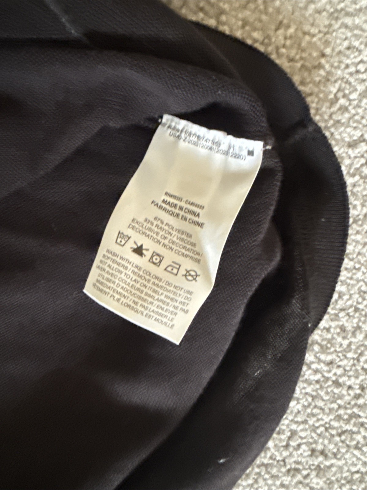 Nike x Stussy Long-Sleeve Knit Jersey 'Black' HF3898-010 Adult Unisex Small image 10