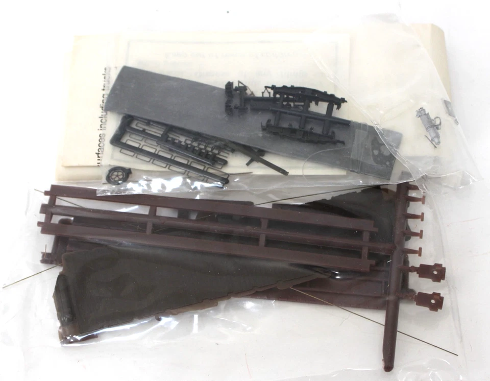Durango Press HOn3 DP-116 D&RGW Idler Flat Car Craftsman Kit NIB (older) - Image 2 of 3