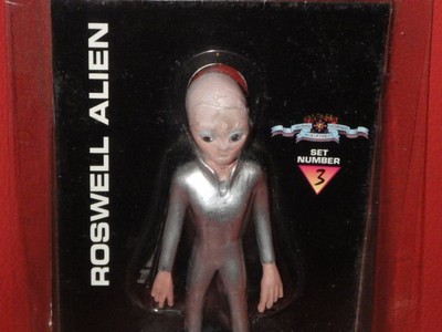 Alien 1 Doll Roswell Incident UFO Figure 10cm Vintage 90s
