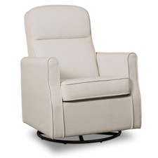 DELTA CHILDREN BLAIR SLIM NURSERY GLIDER SWIVEL ROCKER CHAIR - CREAM