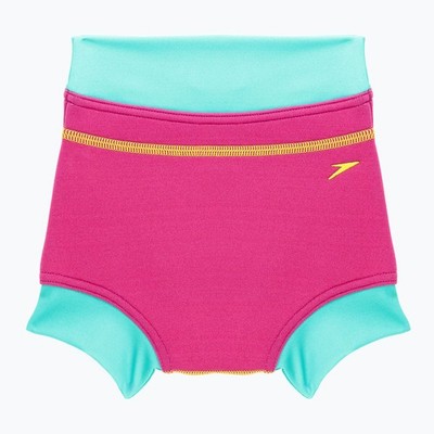 Speedo Swimnappy Cover Rosa Blau Schwimmwindel Gr. 12-18 Monate Mädchen
