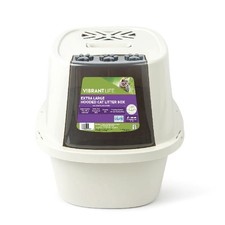 Vibrant Life Extra Large Hooded Enclosed Cat Litter Box