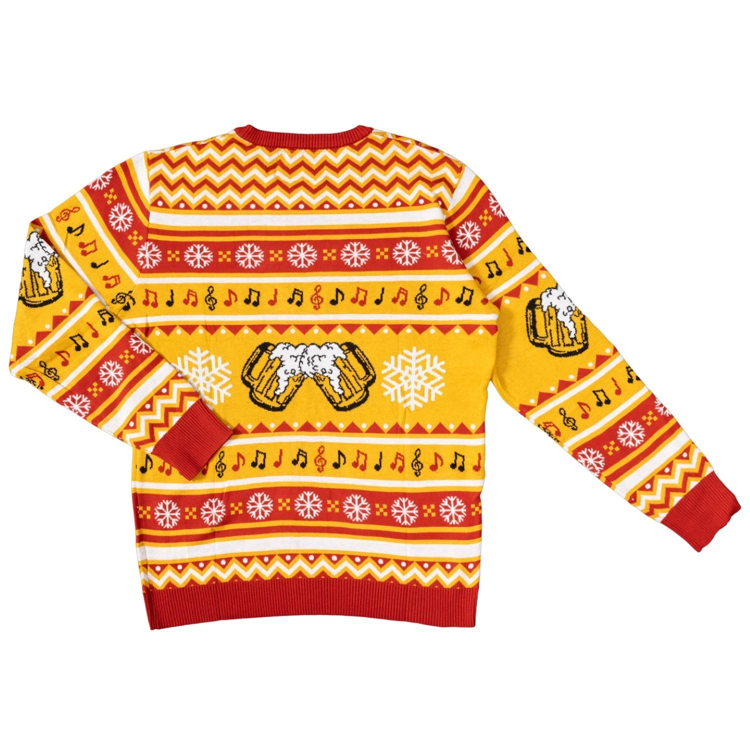 Kenosha Kickers Band Logo Home Ugly Christmas Sweater