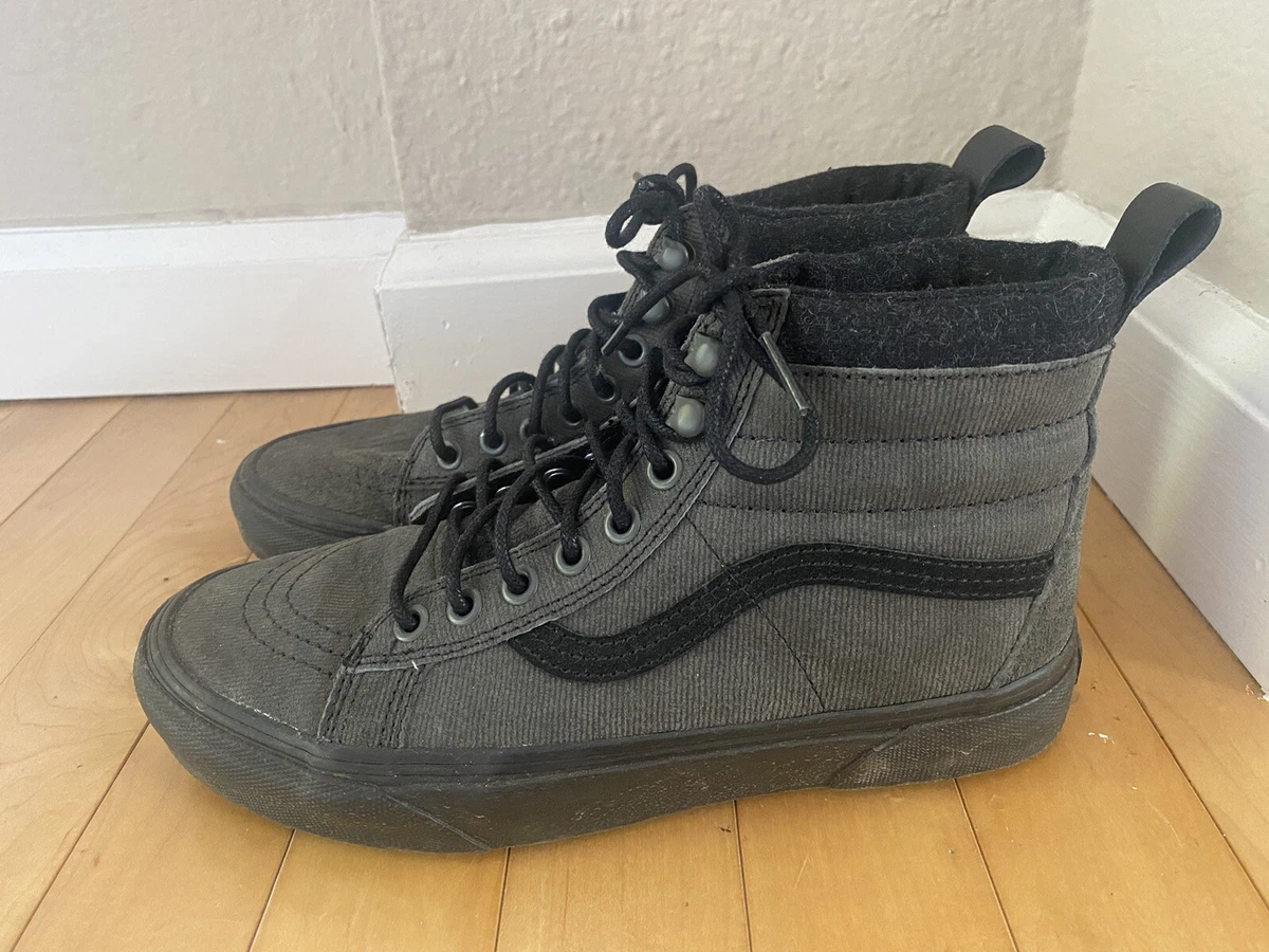 Vans sk8 hi top mte denim suede