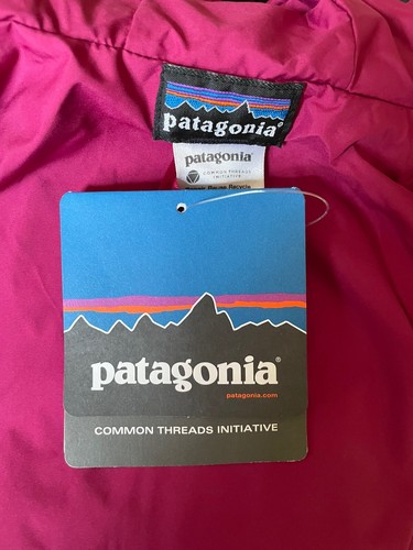 NWT PATAGONIA Girls XL (14) Quilted Hooded Inoa Jacket Bougainvillea Pink - Picture 4 of 4