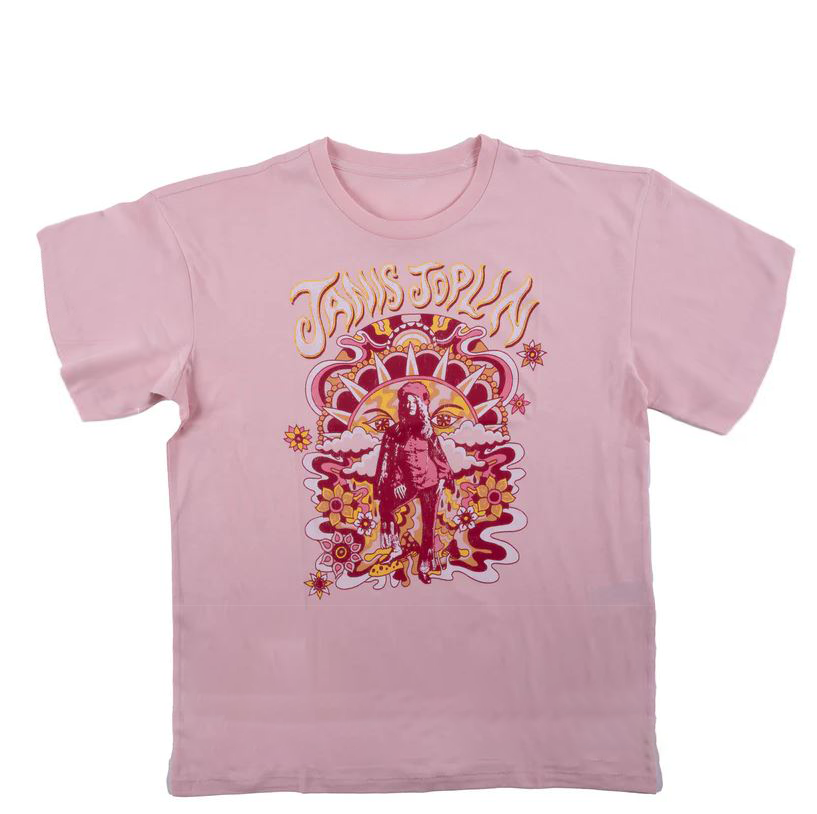 Janis Joplin Album Light Pink Tee Men Women TShirt S To 234XL MI111 eBay