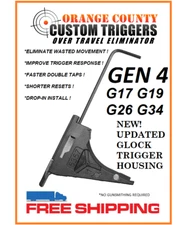 GEN 4 17 19 26 34 TRIGGER HOUSING OVERTRAVEL STOP FITS GLOCK 9MM 