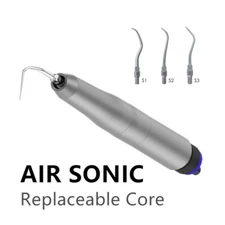 Dental Air Sonic Scaler Airscaler 4-Hole for KaVo Style Screw-in Tips & VDW Eddy