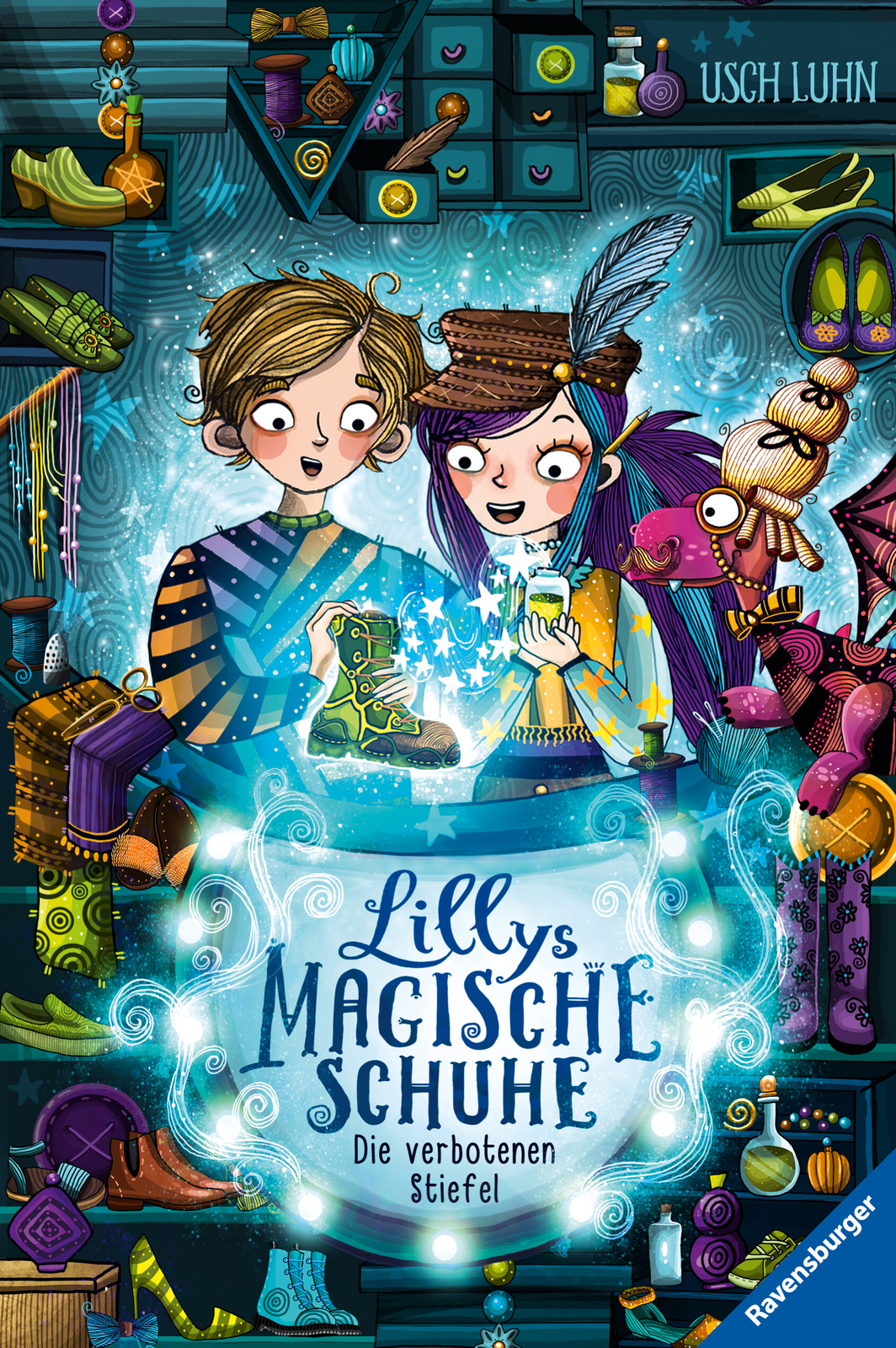 Thumbnail - Usch Luhn; Alica Räth / Lillys Magische Schuhe, Band 2: Die Verbotenen