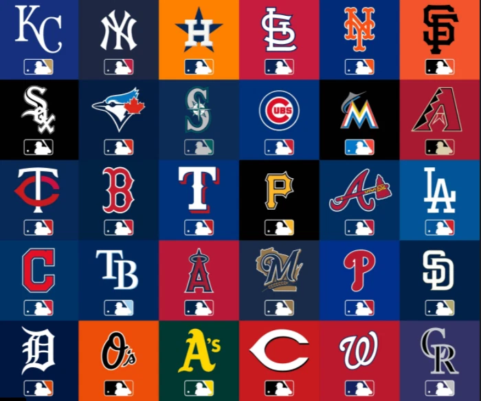 Magnetic MLB Team Schedules  Order Customizable Baseball Team Schedule  Magnets With Peel-and-Stick Business Cards from