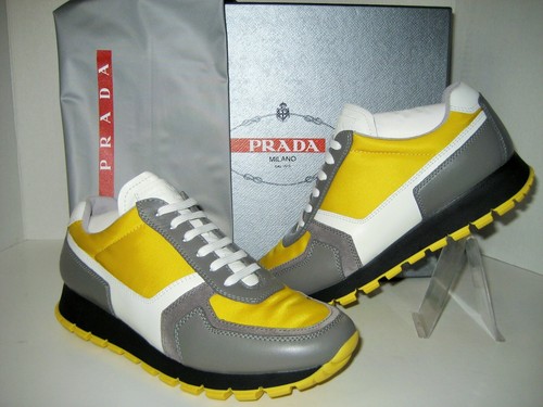 prada sneakers yellow
