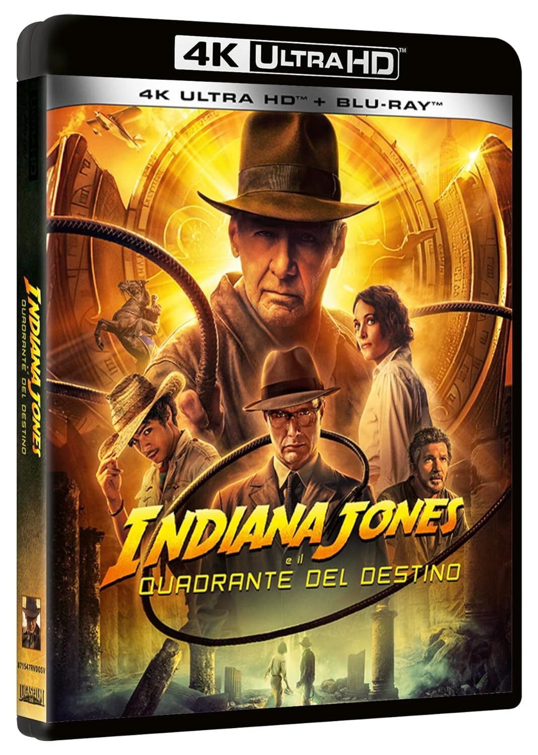 Blu Ray Indiana Jones E Il Quadrante Del Destino - (4K Ultra HD + Blu-Ray Disc)