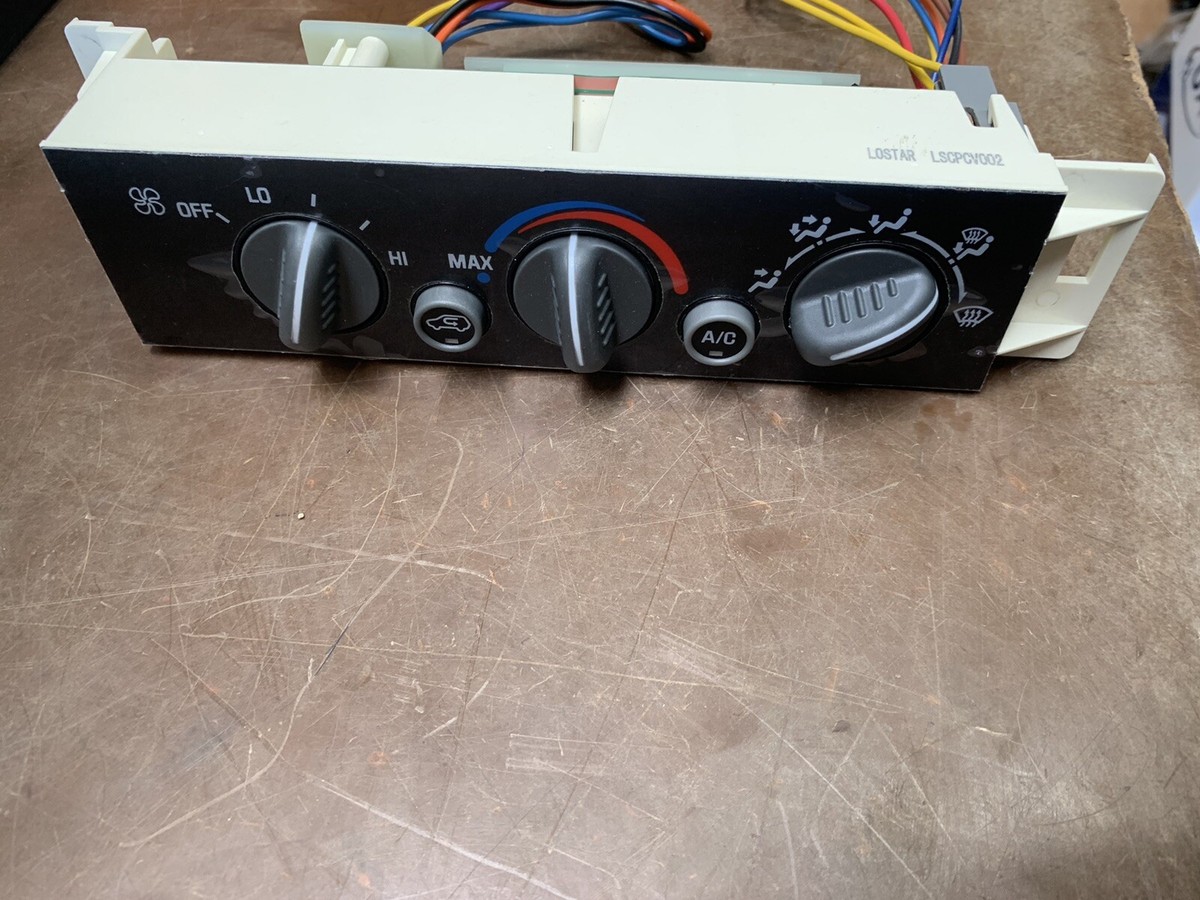 New aftermarket a/c control assembly for 15-72267 16177625 1995