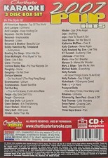 2007 POP HITS   3 DISC SET CHARTBUSTER  KARAOKE CDG