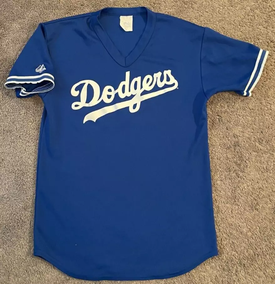 dodgers v neck jersey