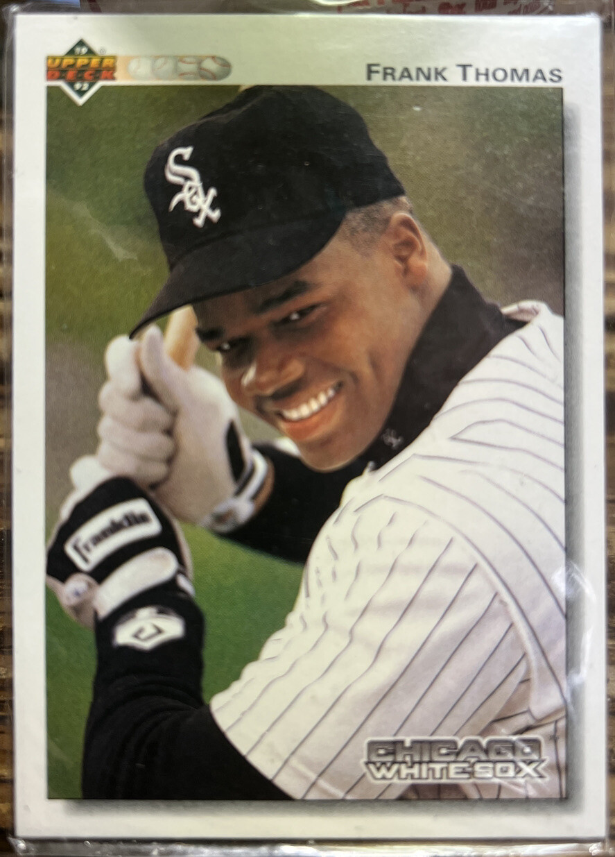 1992 Upper Deck Frank Thomas #166 Baseball Card RARE!!! | eBay