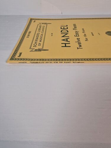 Handelve Twelve Easy Pieces - Schirmer's Library of Musical Classics Vol 381 - Foto 3 di 6