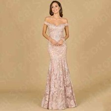 Classic Pink Mother Gowns Lace Mermaid Mother Of The Bride Dresses Off Shoulder