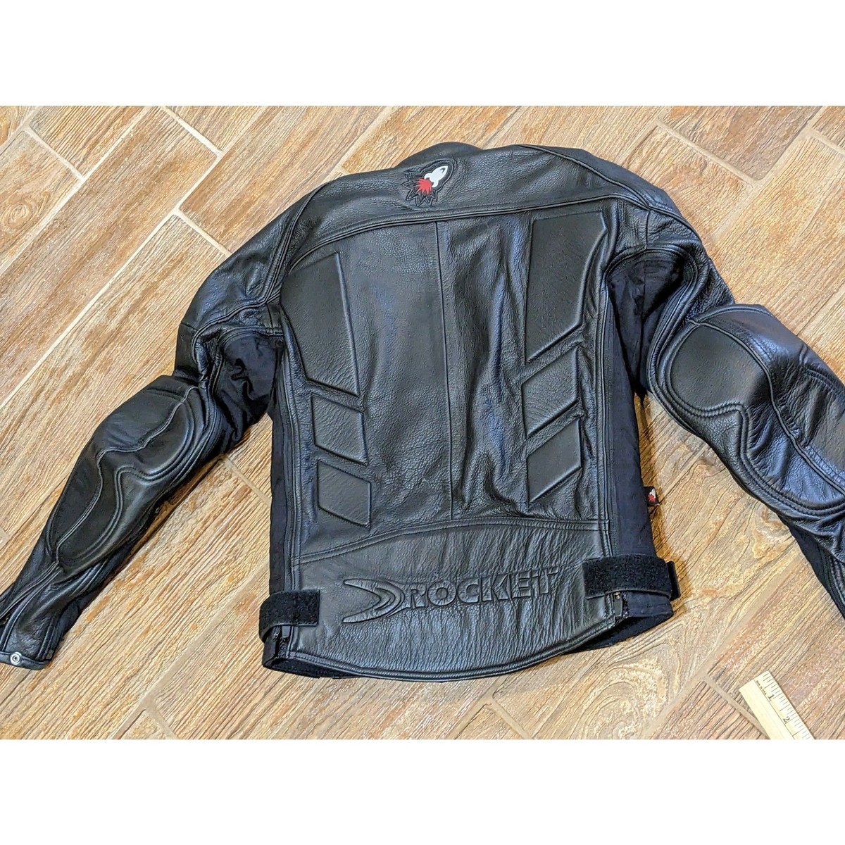 Joe Rocket Sonic Men's BLK Leather/Mesh Motorcycle Riding Jacket