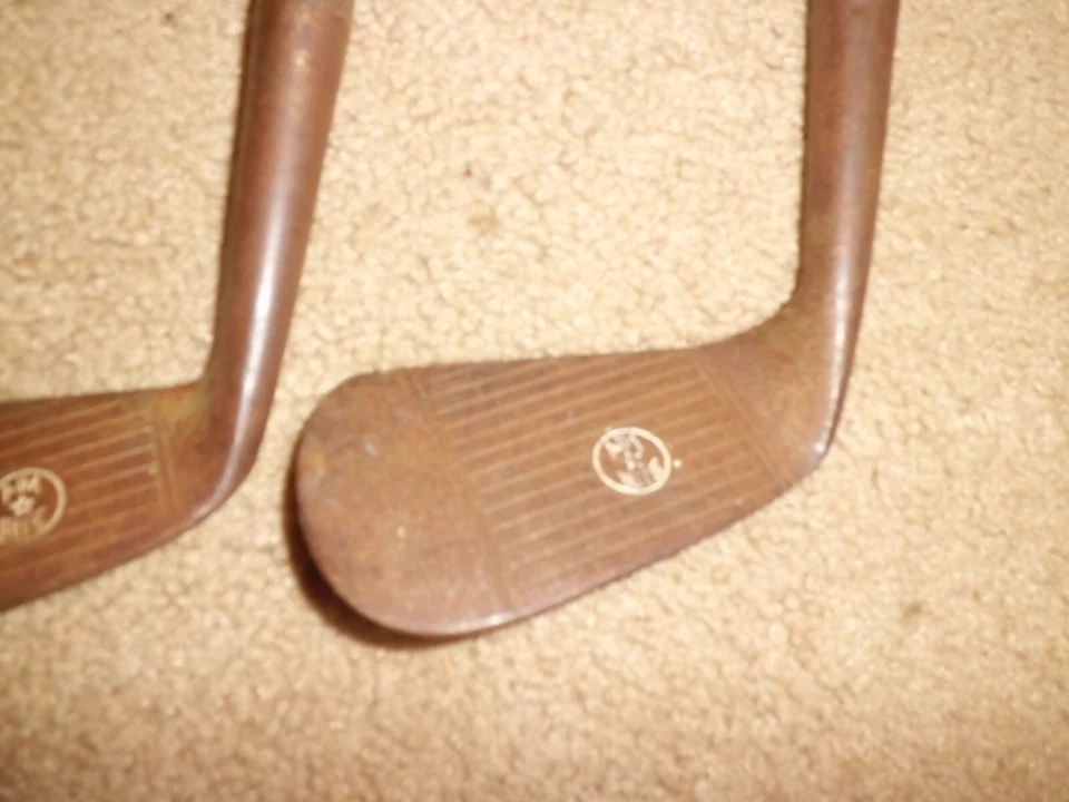 3- Hierros y putter Wilson Super Stroke AIM-RITE vintage para restauración para damas Foto 4 de 4