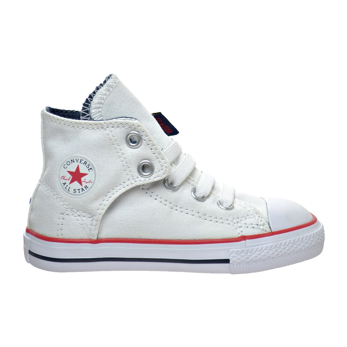 Hæl Lao sej Converse CT Easy Slip Infant Shoes White-Navy Blue-Red 717663f | eBay