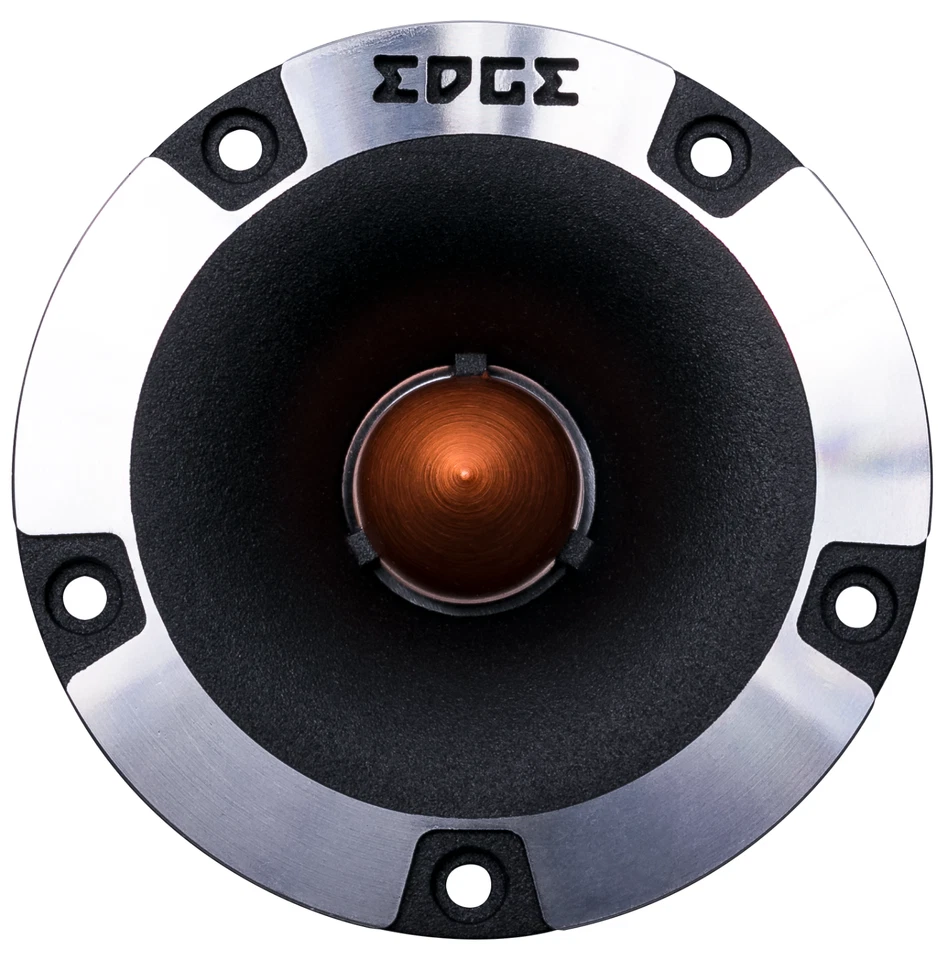 EDGE 3.7" Pro Tweeter 300W High Output Car Audio Bullet Tweeter Pair - Image 3 of 4