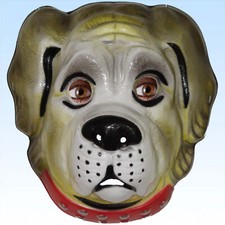 Schöne Tiermaske zum Aufsetzen Maske Hund Plastik Tier Hundemaske Mask