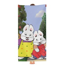 Max and Ruby Beach Towel Quick Drying Microfiber 30"x60" Birthday Gift