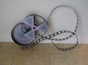 Movie Reel Spilling Out Film Metal Wall Art Media Room Home Theater Nice Ebay