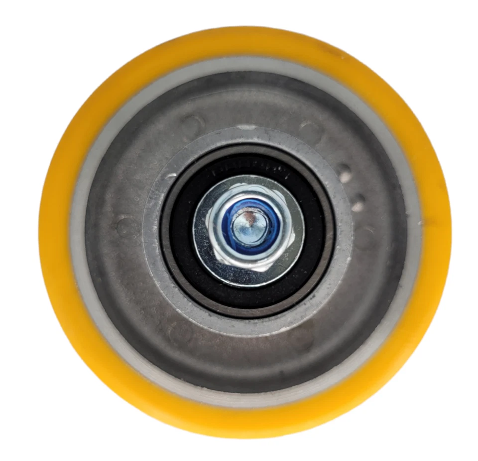 Ersatzrad Schwerlastrollen 80mm 100mm 125mm Polyurethan Rad INKL. Montageset - Bild 3 von 4