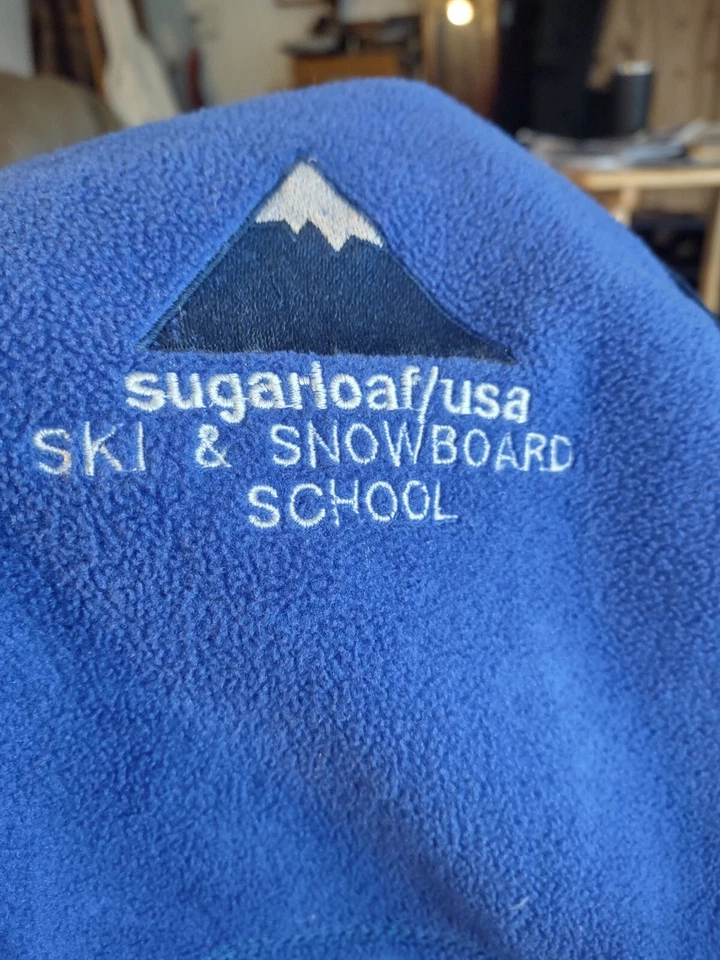Chaqueta Chaleco Escolar Esquí Snowboard Sugarloaf EE. UU. De Colección Años 90 Por BlackDiamond EE. UU. M Foto 4 de 4