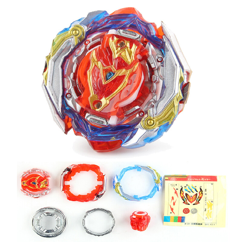 Beyblade Burst MQ/B-201 Flame Zest Achilles Starter Spinning Toy