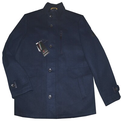 Giaccone UOMO panno M L XL XXL SEA BARRIER giacca apertura bottoni