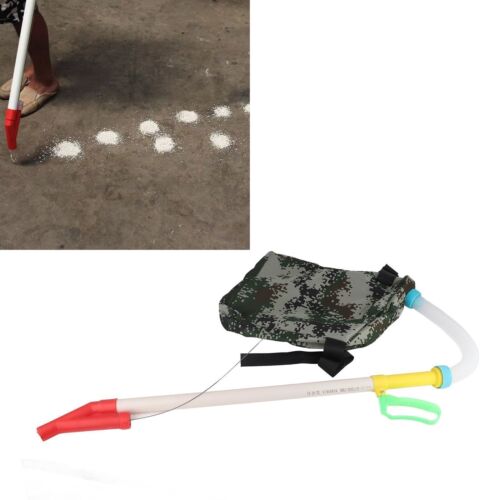 Beans Planter Flexible Handle Manual Fertilizer Spreader with Bag - Picture 2 of 12