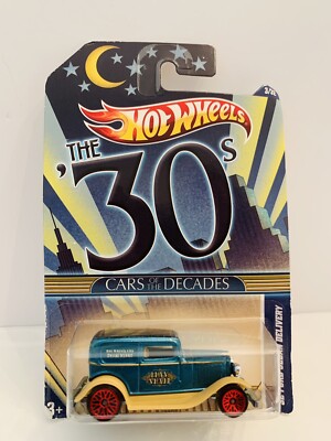 Hot Wheels Cars Of The Decades The 30s '32 Ford Sedan Delivery Car