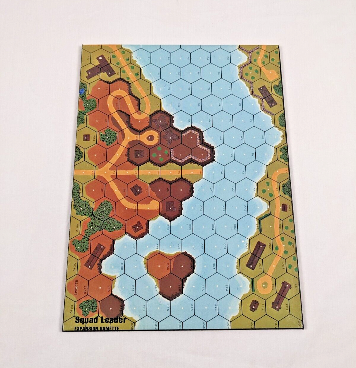SQUAD LEADER War Board Game GI ANVIL OF VICTORY **Map Board #8