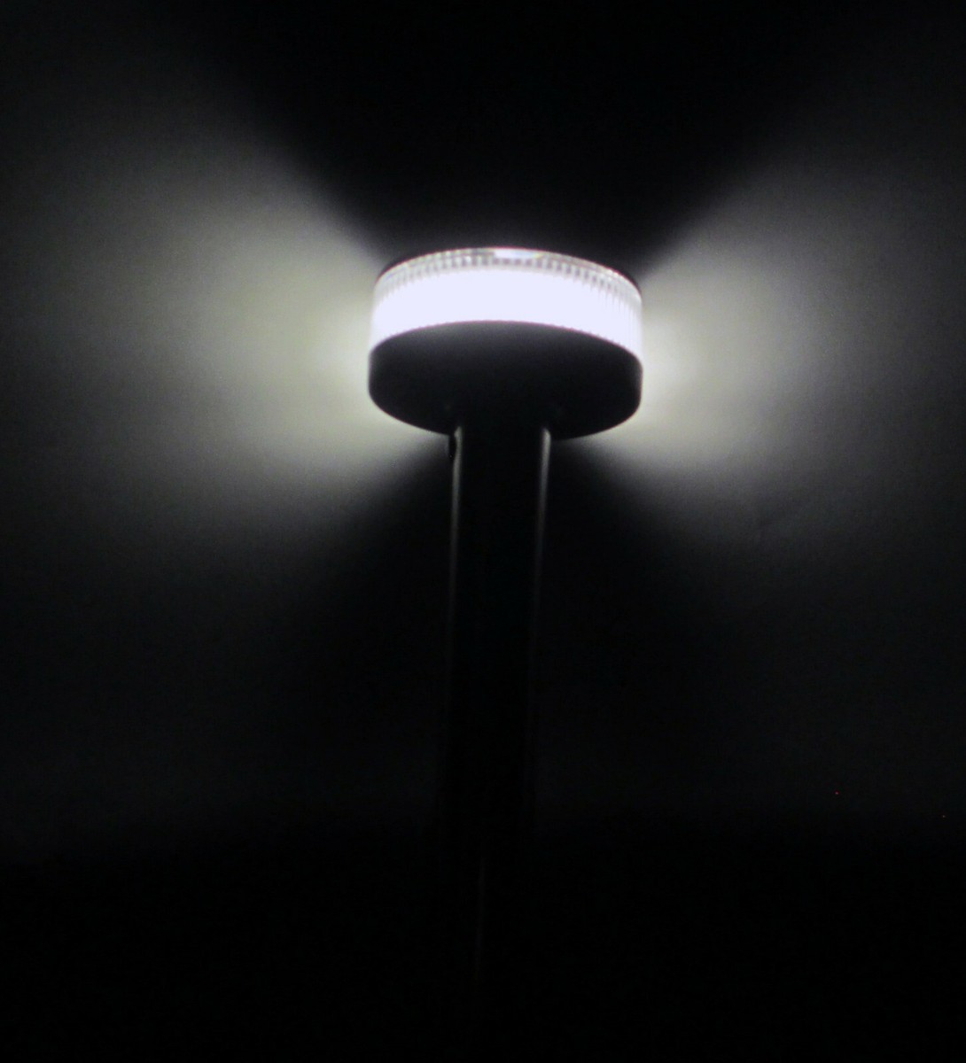 Pactrade Marine Boat LED All Round Anchor Plug-in Light Pole 22"  557 6mm Collar Uscg 2 Nm Ss - Foto 5