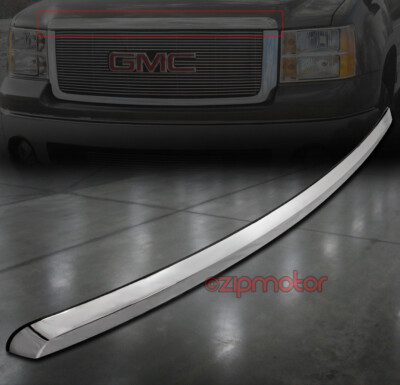 86564533 07-13 GMC SIERRA 1500/10 2500 3500 HD FRONT HOOD EDGE GRILLE MOLDING ...