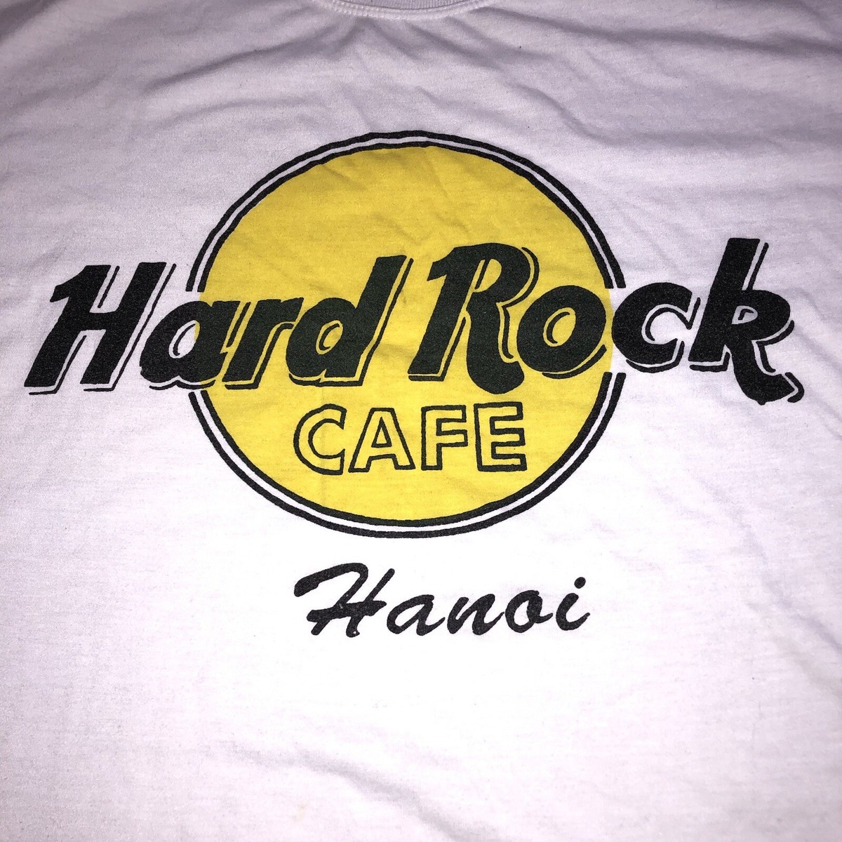 Vintage Hard Rock Cafe Hanoi Vietnam Tourist Shirt White Small | eBay