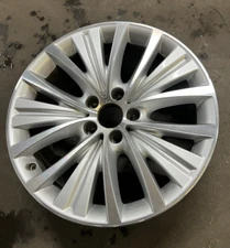 #86047 14-17 BMW X5 OE USED WHEEL 19X9 MACHINED SILVER 36116853954