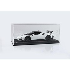 P18237L Bbr 1/18 Ferrari Sf90 Xx Stradale White Cervino Carbon Fiber