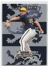 2025 Panini Crusade Bryce Meccage Silver #54 Milwaukee Brewers